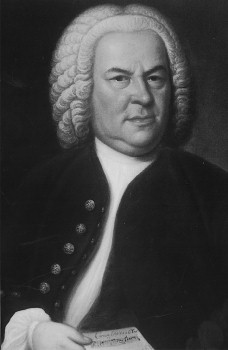 Das anerkannte Bildnis Johann Sebastian Bachs.